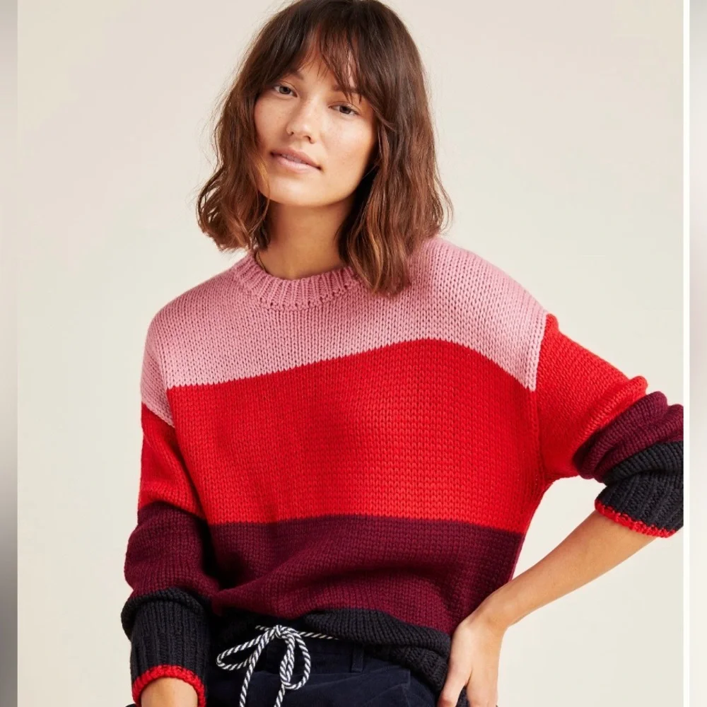 Color Block Sweater - Picture 5 of 5